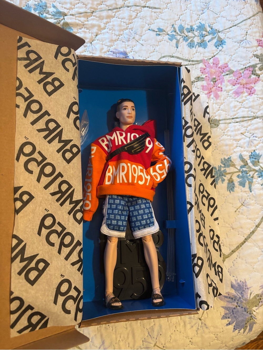 BMR1959 Orange Hoodie Fashion Doll by Barbie Signature